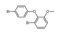 3-bromo-2-(4'-bromophenoxy)anisole Structure