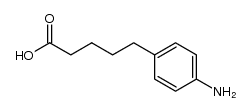 5-(4-amino-phenyl)-valeric acid Structure