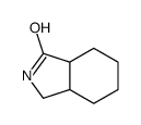 cis-octahydro-1H-isoindol-1-one Structure