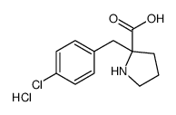 (R)-2-(4-CHLOROBENZYL)PYRROLIDINE-2-CARBOXYLIC ACID HYDROCHLORIDE picture