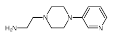 2-(4-(pyridin-3-yl)piperazin-1-yl)ethanamine结构式