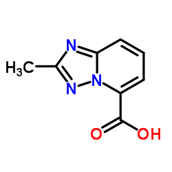 2-Methyl[1,2,4]triazolo[1,5-a]pyridine-5-carboxylic acid Structure