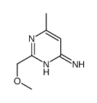 2-(methoxymethyl)-6-methylpyrimidin-4-amine结构式