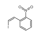 (Z)-1-(2-iodovinyl)-2-nitrobenzene结构式