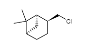 2-chloromethyl-6,6-dimethylbicyclo[3.1.1]heptane结构式