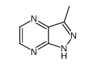 3-methyl-2H-pyrazolo[3,4-b]pyrazine structure