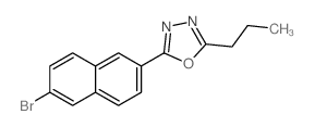 2-(6-Bromonaphthalen-2-yl)-5-propyl-1,3,4-oxadiazole picture