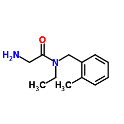 N-Ethyl-N-(2-methylbenzyl)glycinamide Structure