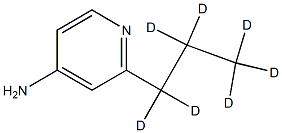 4-Amino-2-(n-propyl-d7)pyridine结构式