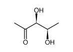 2-Pentanone, 3,4-dihydroxy-, [S-(R*,S*)]- (9CI)结构式