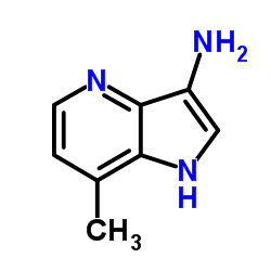 3-Amino-7-Methyl-4-azaindole结构式