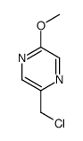 2-(chloromethyl)-5-methoxypyrazine Structure