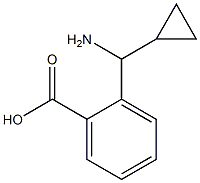 2-((1R)aminocyclopropylmethyl)benzoic acid Structure