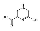 6-oxopiperazine-2-carboxylic acid Structure