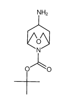 tert-butyl7-amino-3-oxa-9-azabicyclo[3.3.1]nonane-9-carboxylate structure