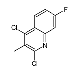 2,4-dichloro-7-fluoro-3-methylquinoline picture