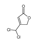 4-(Dichloromethyl)-2(5H)-furanone Structure
