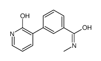 N-methyl-3-(2-oxo-1H-pyridin-3-yl)benzamide Structure