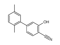 4-(2,5-dimethylphenyl)-2-hydroxybenzonitrile结构式