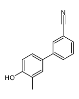 3-(4-hydroxy-3-methylphenyl)benzonitrile结构式