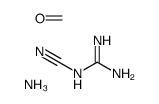 azane,2-cyanoguanidine,formaldehyde结构式
