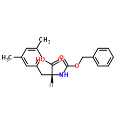 Cbz-3,5-Dimethy-D-Phenylalanine Structure