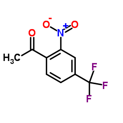 1-[2-Nitro-4-(trifluoromethyl)phenyl]ethanone Structure
