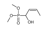 1-dimethoxyphosphorylbut-2-en-1-ol结构式