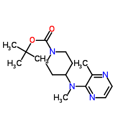 4-[Methyl-(3-methyl-pyrazin-2-yl)-amino]-piperidine-1-carboxylic acid tert-butyl ester picture