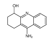 9-amino-1,2,3,4-tetrahydroacridin-4-ol结构式
