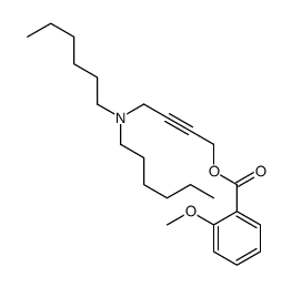 4-(dihexylamino)but-2-ynyl 2-methoxybenzoate Structure