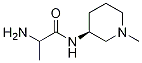 (S)-2-AMino-N-(1-Methyl-piperidin-3-yl)-propionaMide结构式