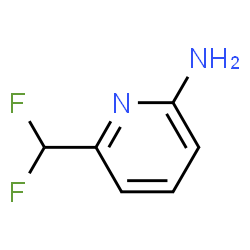 6-(Difluoromethyl)pyridin-2-amine structure