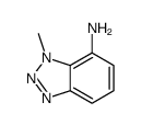 7-Amino-1-methyl-1H-benzotriazole结构式