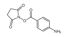 N-(4-aminobenzoyloxy)succinimide Structure