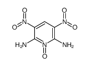 2,6-DIAMINO-3,5-DINITROPYRIDINE-1-OXIDE结构式