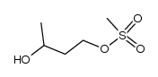 3-hydroxybutyl methanesulfonate Structure
