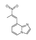 8-(2-nitro-1-propenyl)imidazo<1,2-a>pyridine Structure