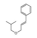 3-(2-methylpropoxy)prop-1-enylbenzene结构式