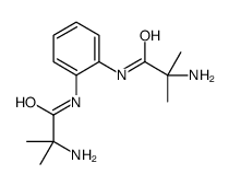 2-amino-N-[2-[(2-amino-2-methylpropanoyl)amino]phenyl]-2-methylpropanamide Structure