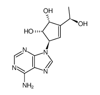 6'-C-methylneplanocin A结构式