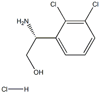 (2R)-2-AMINO-2-(2,3-DICHLOROPHENYL)ETHAN-1-OL HYDROCHLORIDE Structure