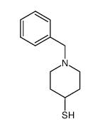 1-(phenylmethyl)piperidine-4-thiol Structure