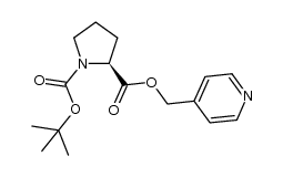 picolyl N-Boc-L-prolinate Structure