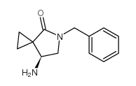 (S)-7-Amino-5-benzyl-4-oxo-5-azaspiro[2.4]heptane Structure
