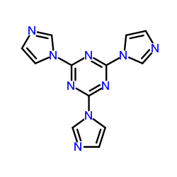 2,4,6-Tri(1H-imidazol-1-yl)-1,3,5-triazine Structure