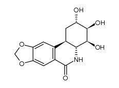 7-Deoxy-trans-dihydronarciclasine结构式