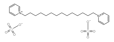 tetradecamethylenedipyridinium diperchlorate Structure