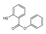 phenyl 2-mercaptobenzoate structure