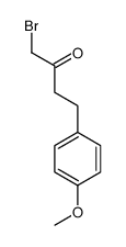 1-Bromo-4-(4-methoxyphenyl)-2-butanone Structure